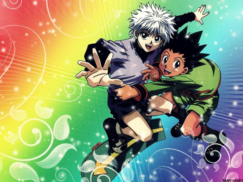 1024x768 Spongebob Wallpaper: Gon And Killua Hunter X Hunter Wallpaper