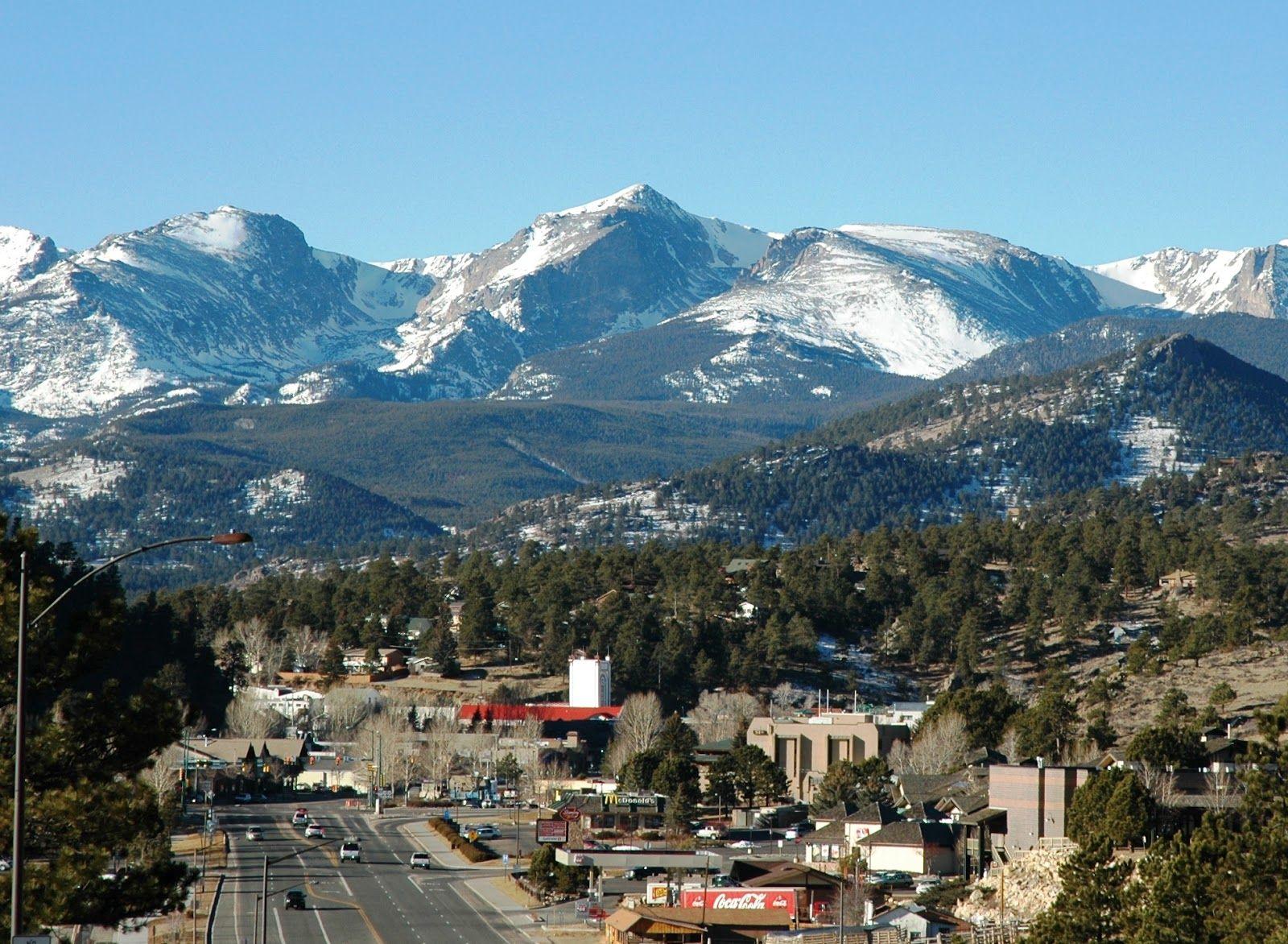 Sunrise Continental Divide Rocky Mountain National Park Downtown Estes ...