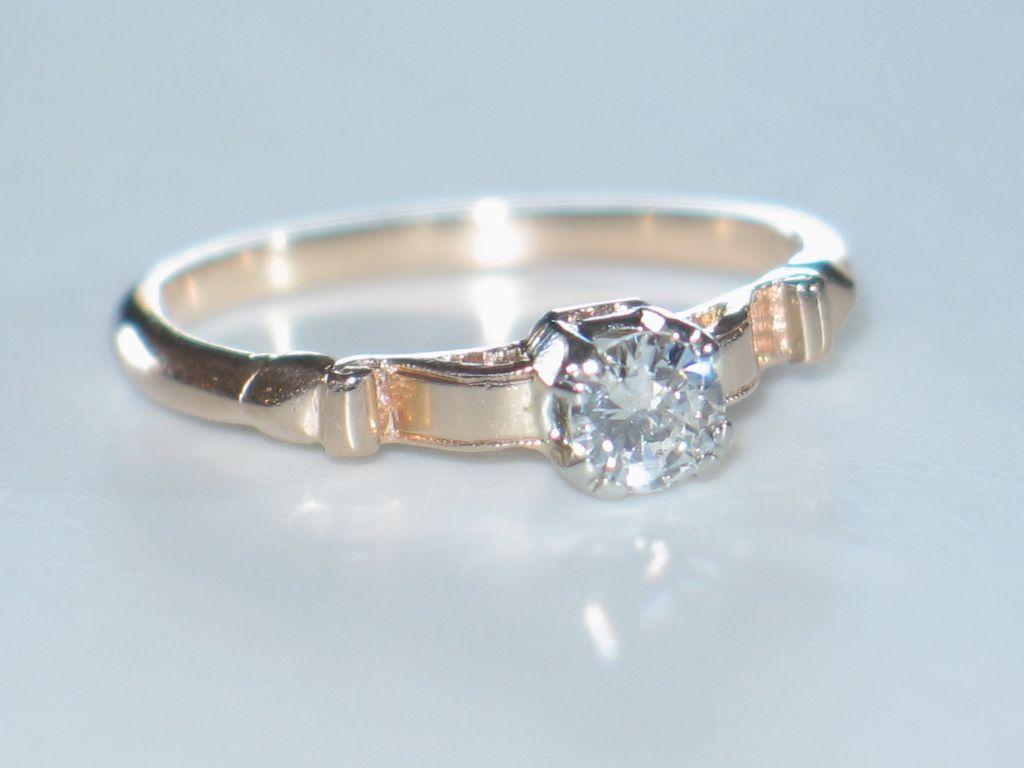 1024x768 Buy cheap Rose Gold Vintage Engagement Rings: Price