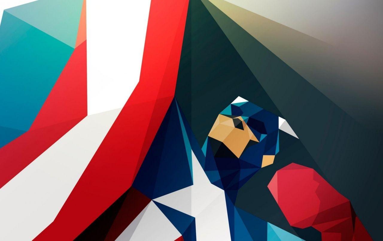 1280x804 Captain America Art wallpaper. Captain America Art