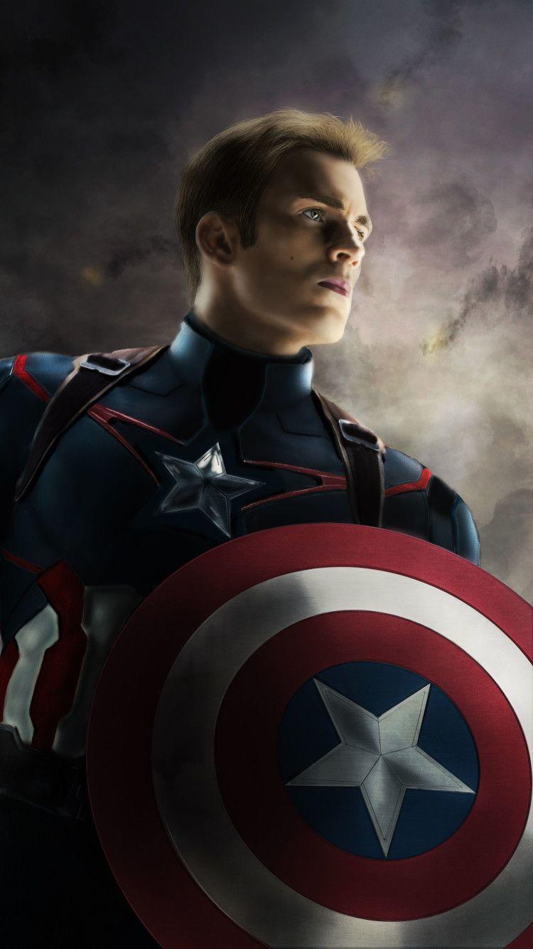 750x1334 Captain America 5k Art iPhone iPhone 6S, iPhone 7 HD