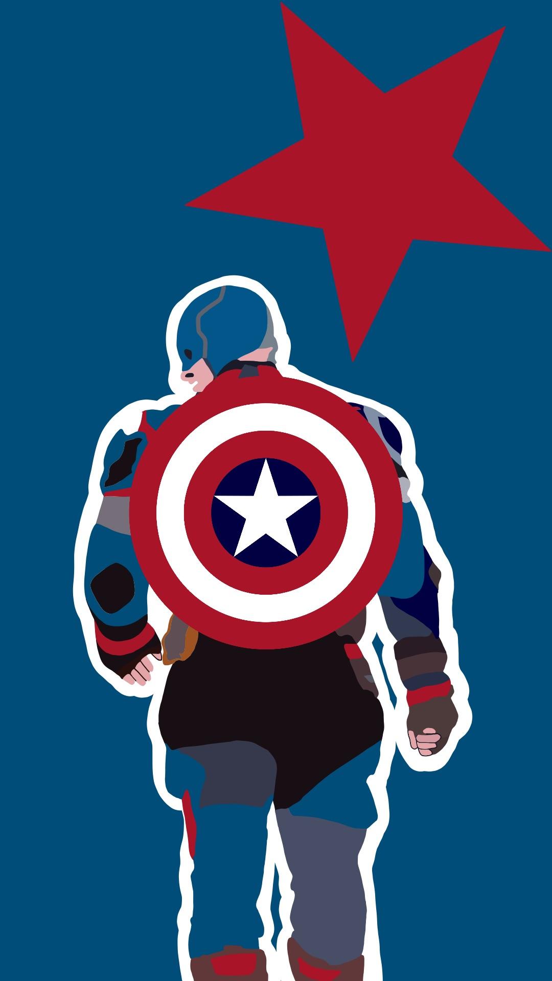 1080x1920 Captain America Villains Wallpaper