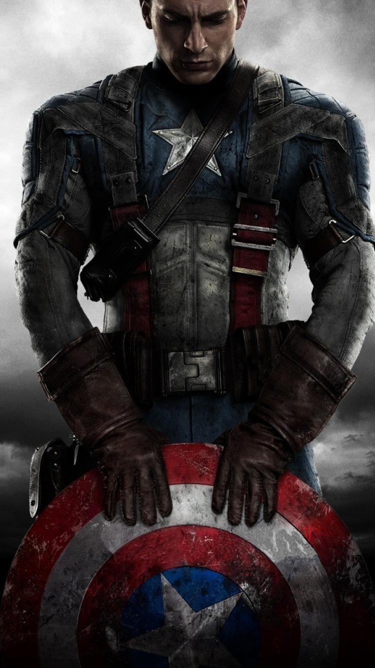 750x1334 Captain America IPhone 6 Wallpaper (750x1334)