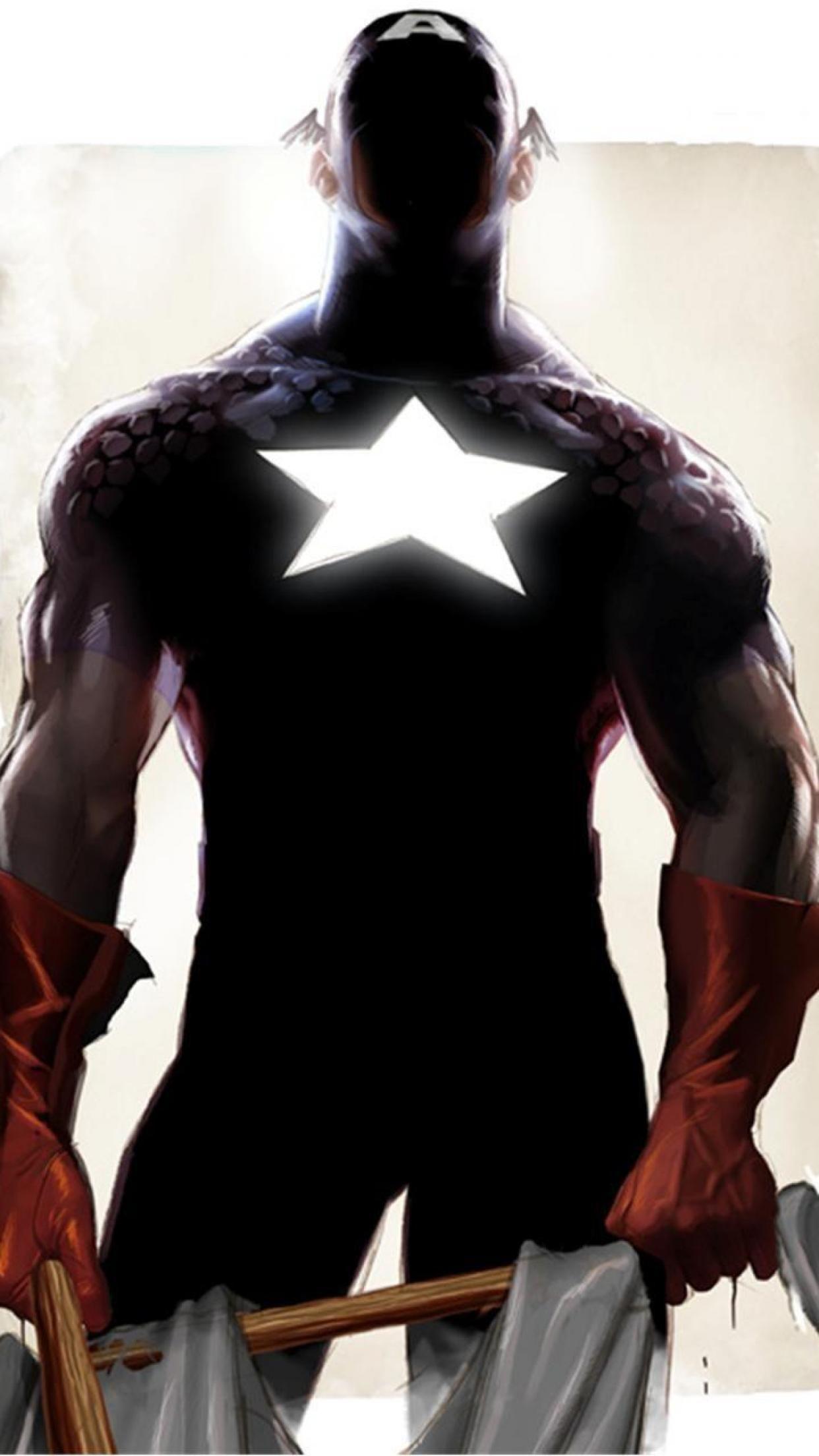 1242x2208 Classic Captain America Costume 6 Captain America