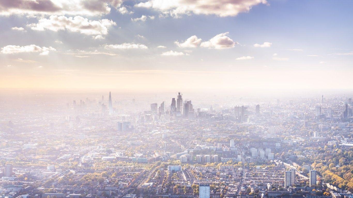 1366x768 City Of London Skyline 8k 1366x768 Resolution HD 4k