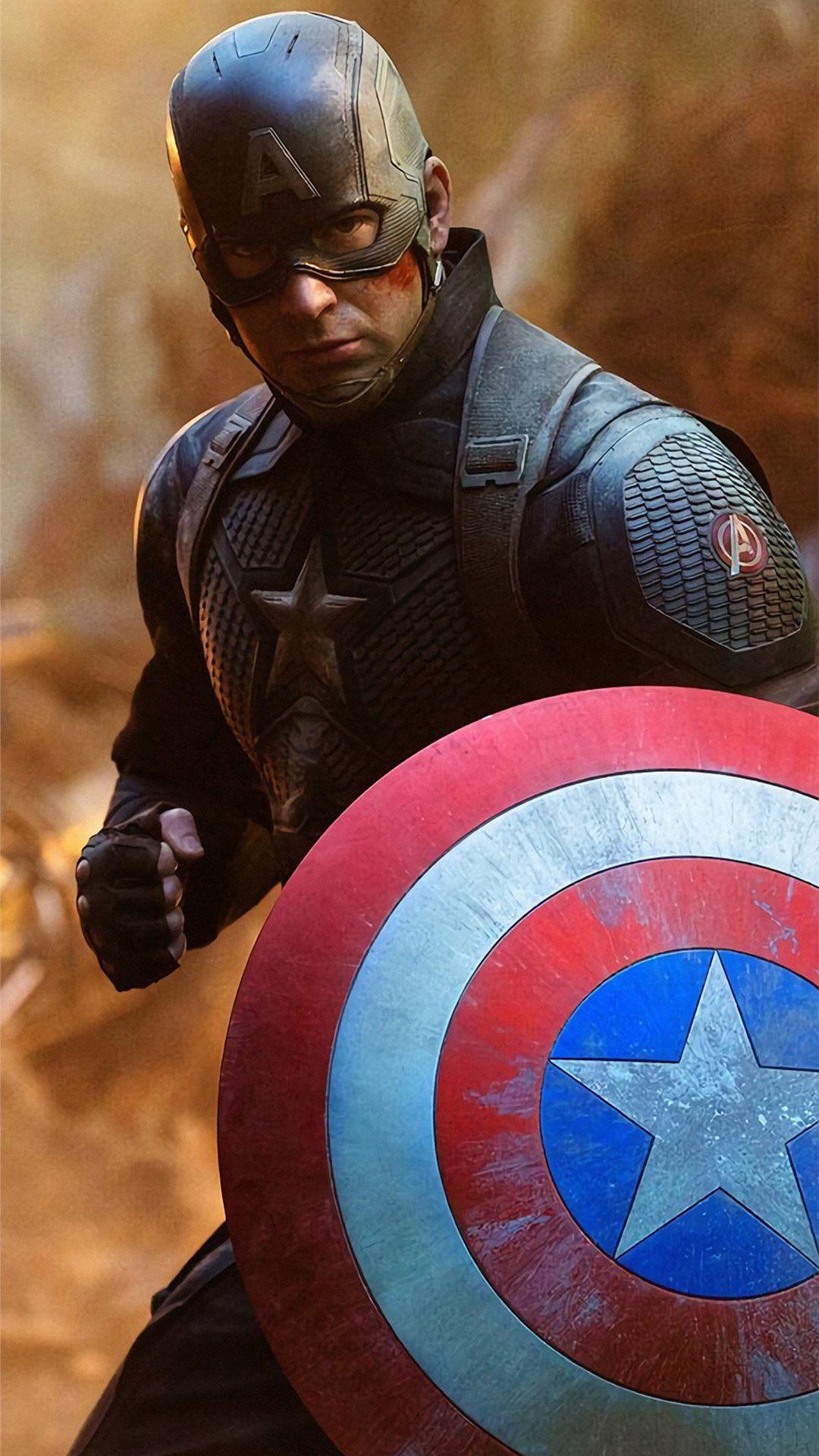 1080x1920 captain america avengers endgame movie iPhone Wallpaper Free Download