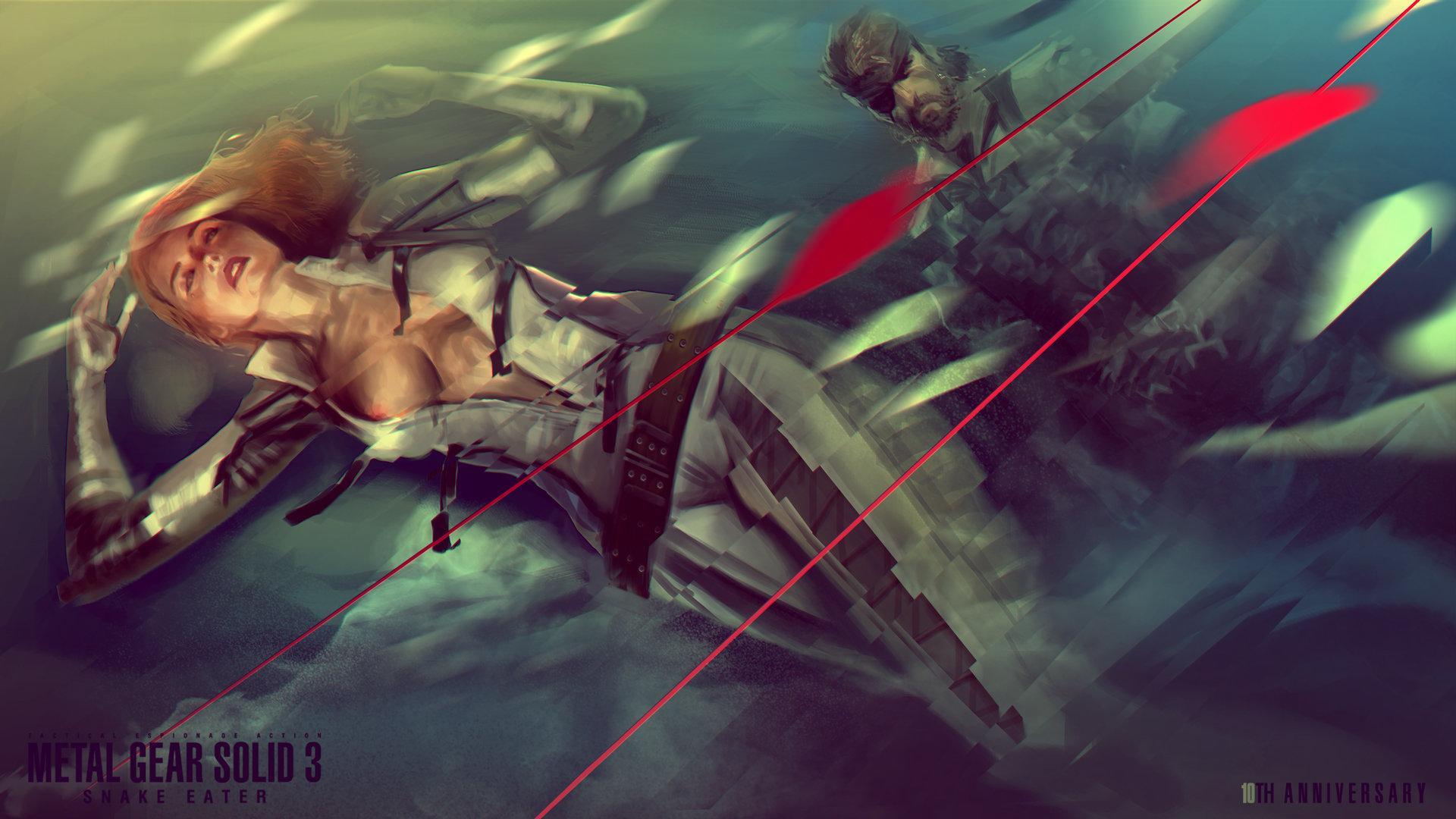 1920x1080 The Joy 10th Anniversary Metal Gear Solid 3 Snake Eater art