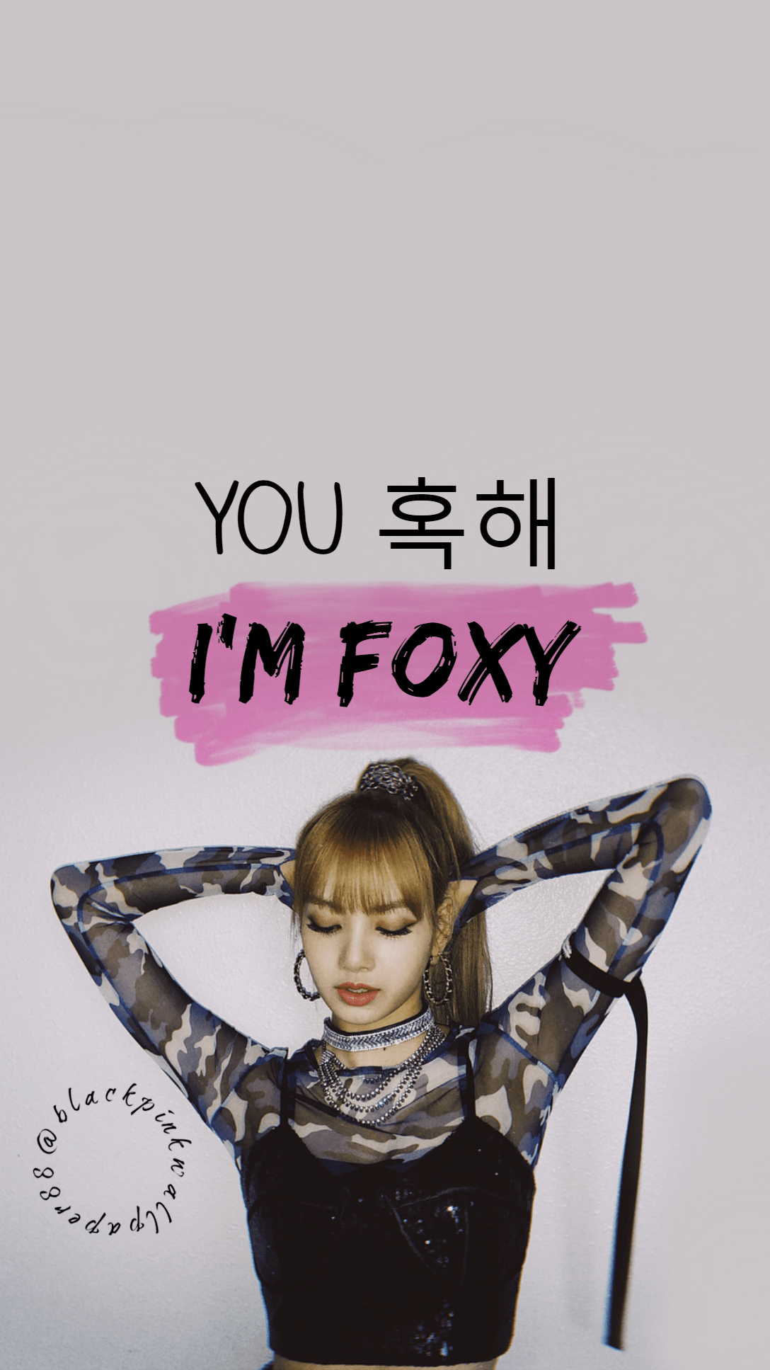 1088x1935 LISA BLACKPINK WALLPAPER LOCKSCREEN Follow Me On Instagram