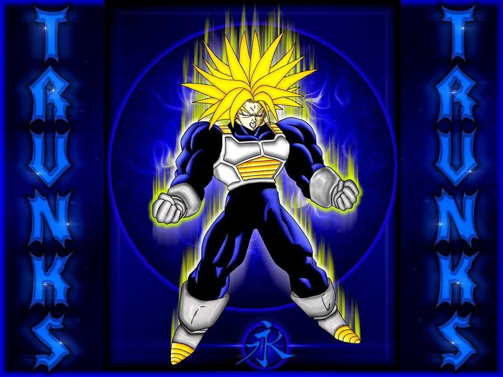1024x768 Free download DRAGON BALL Z WALLPAPERS Future Trunks super saiyan