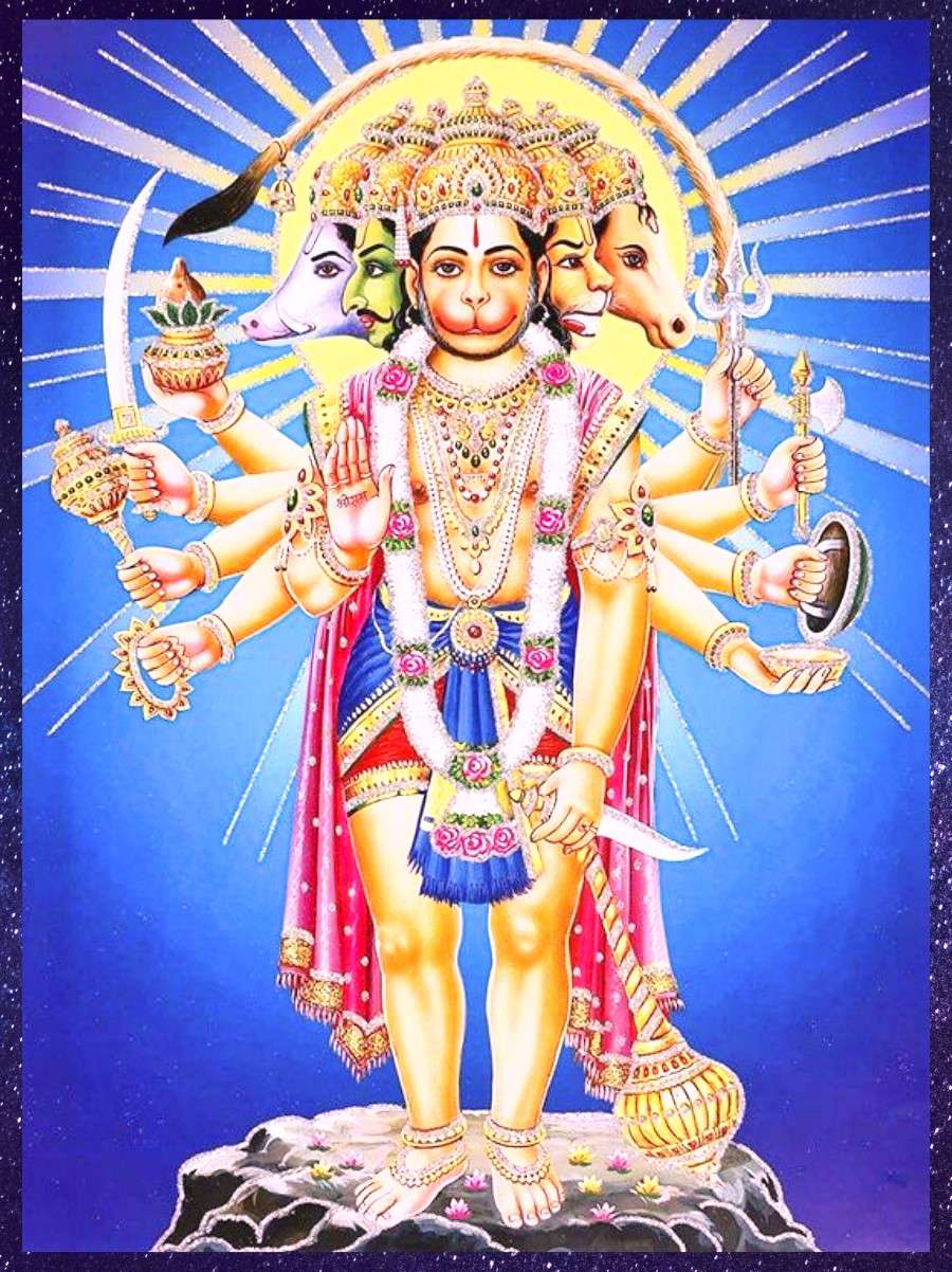 900x1202 Anjaneya Swamy Photo HD Hanuman