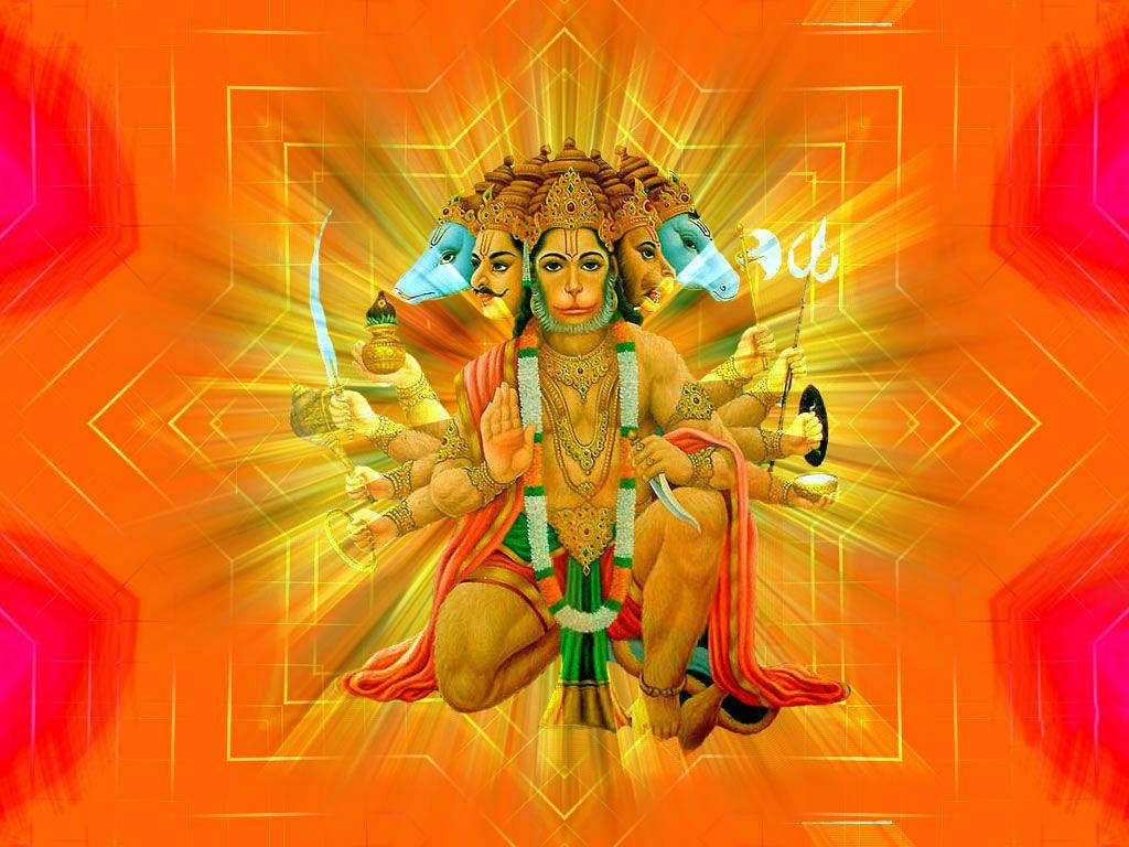 1024x768 Significance Of Panchamukhi Hanuman