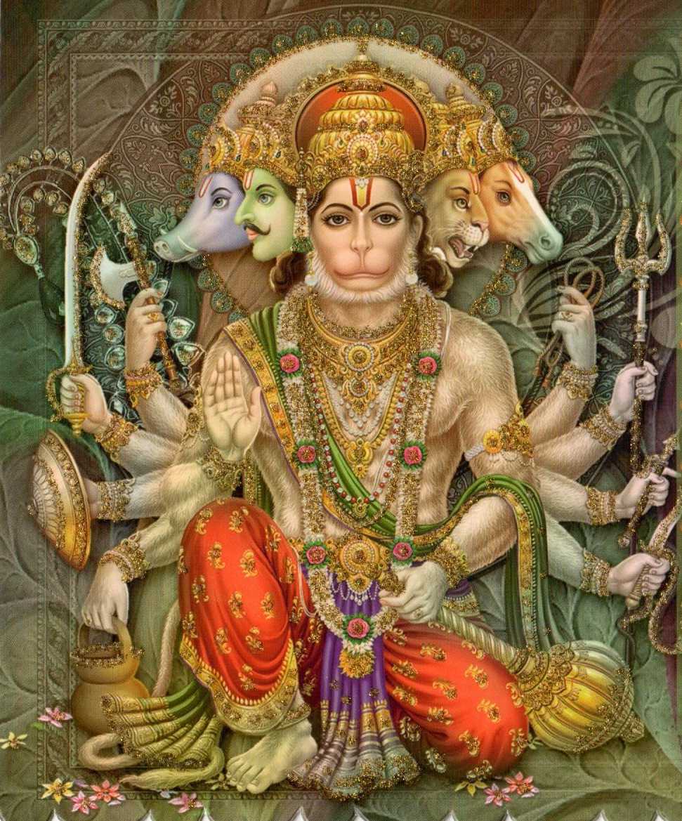 Panchamukha Hanuman Wallpapers - Top Free Panchamukha ...