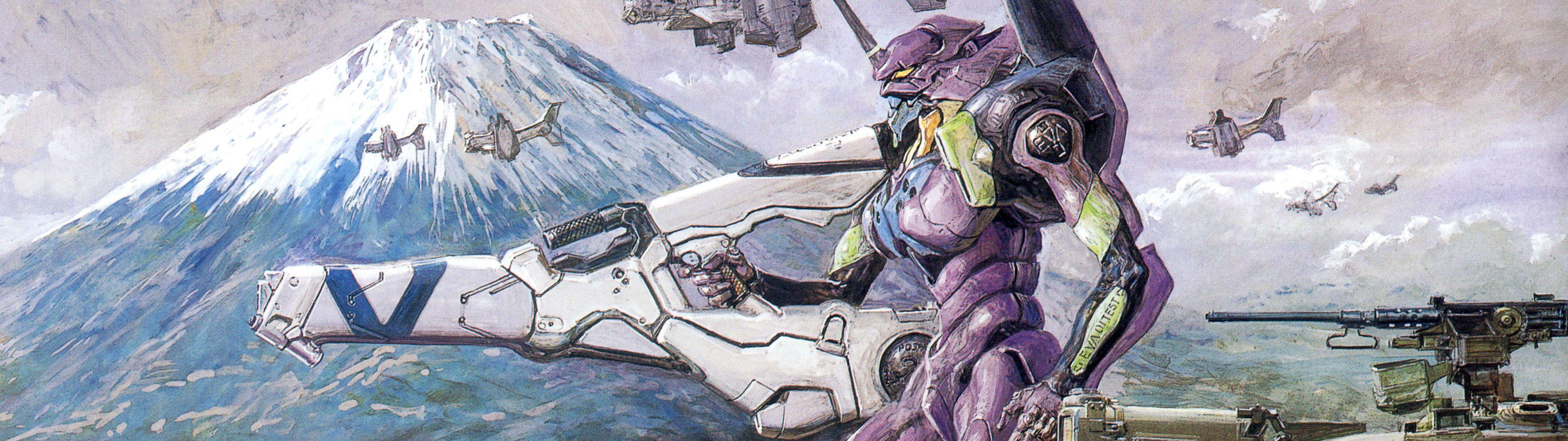 3840x1080 Neon Genesis Evangelion Wallpaperx1080
