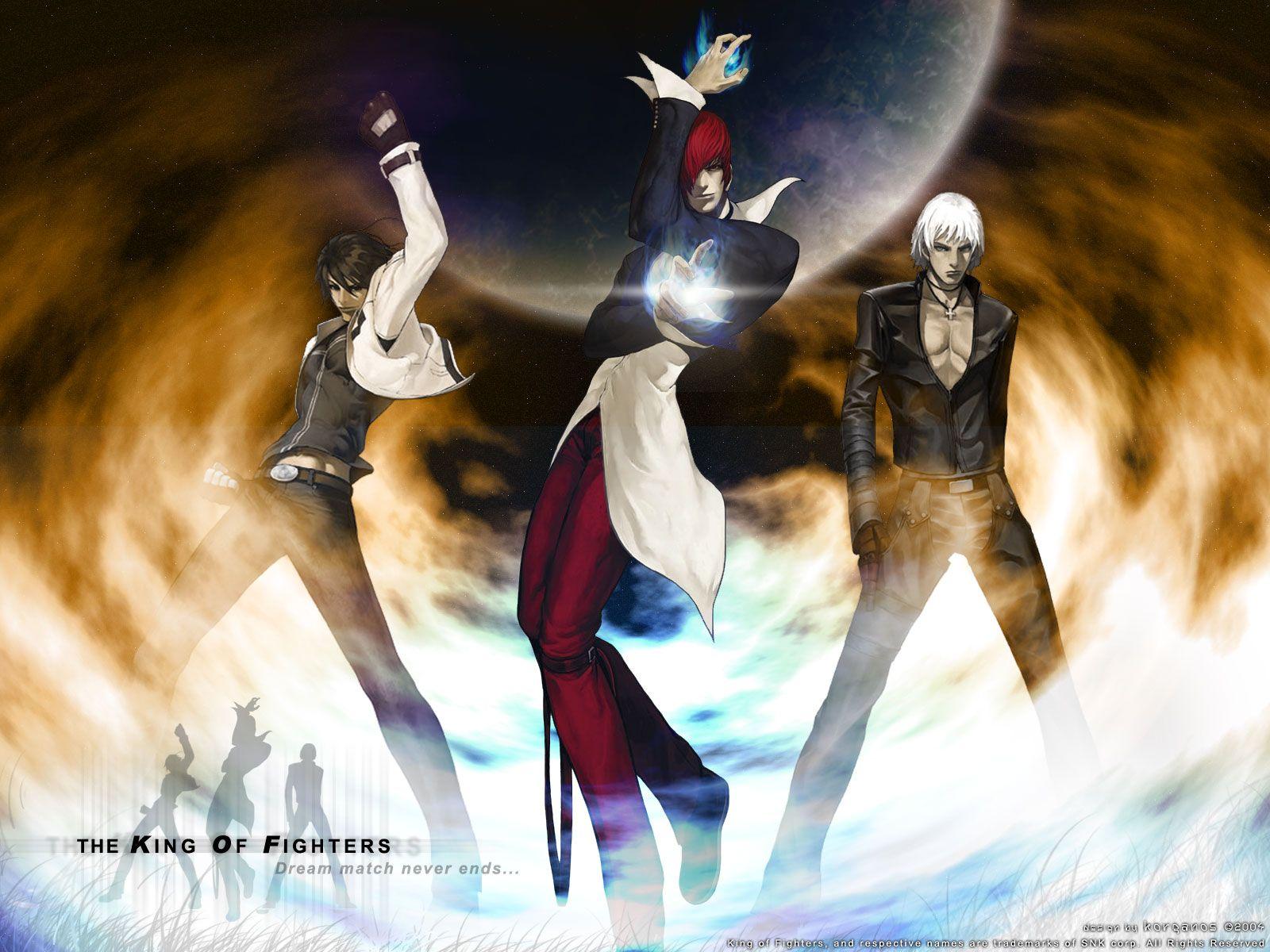 1600x1200 King of Fighters Wallpaper: KOF : The Three Kings