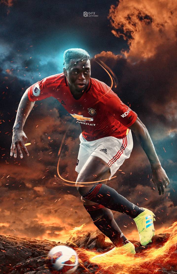 718x1113 Aaron Wan Bissaka HD Wallpaper at Manchester United. Man Utd Core