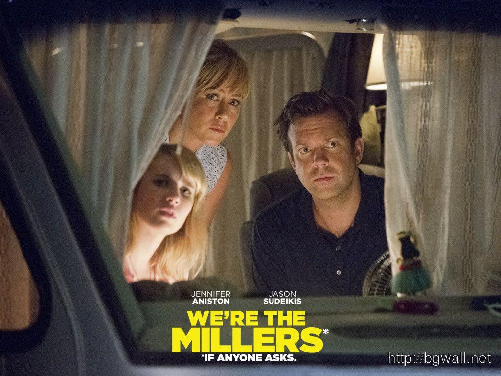 1024x768 Emma Roberts Jennifer Aniston And Jason Sudeikis In We're