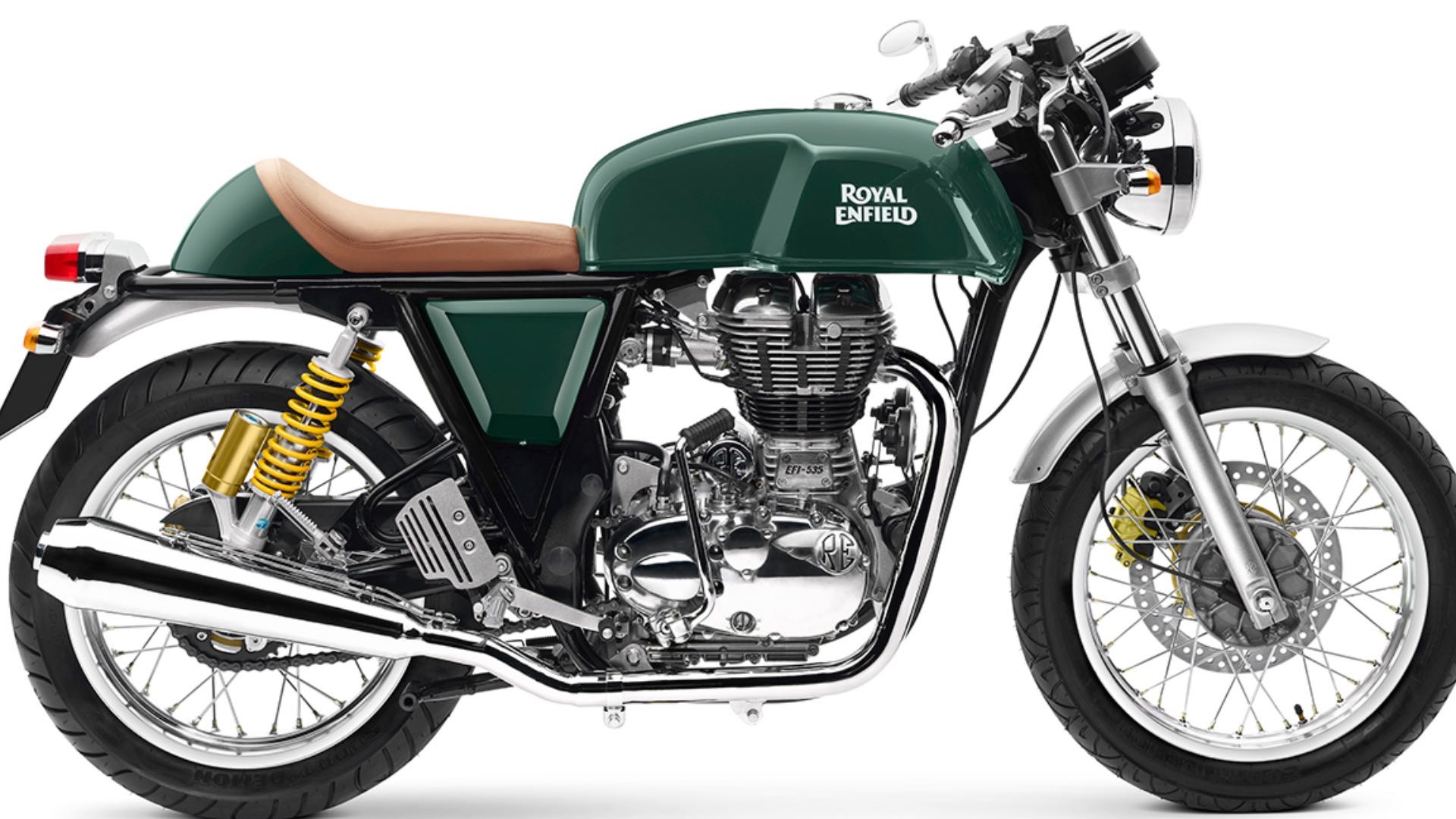 1920x1080 Royal Enfield Hits 50. Continental GT Goes Green
