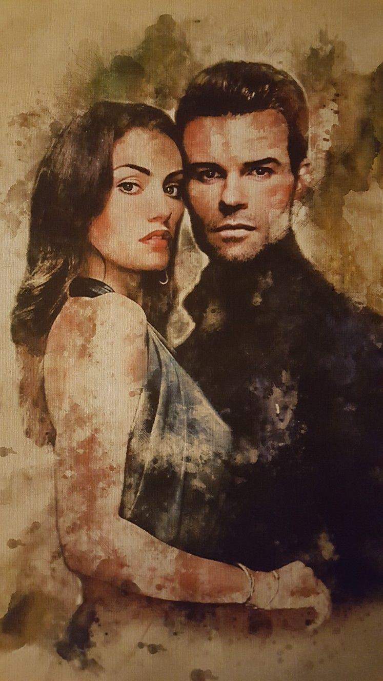747x1328 Hayley x Elijah ❤️. Vampire diaries memes, Hayley and elijah
