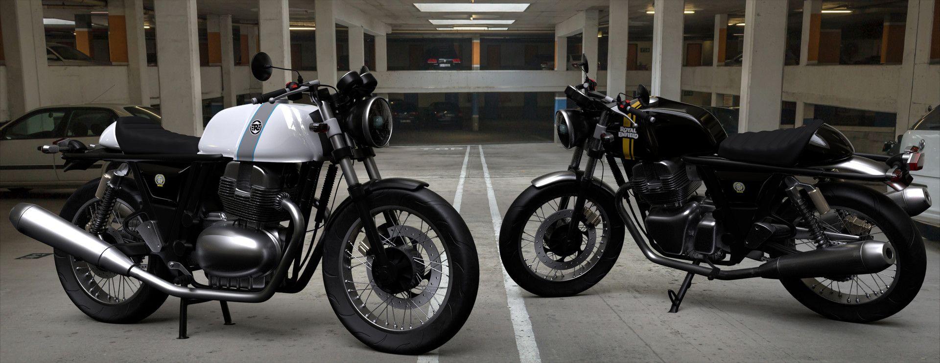 1920x741 Royal Enfield Continental GT 650 Icy Queen Black