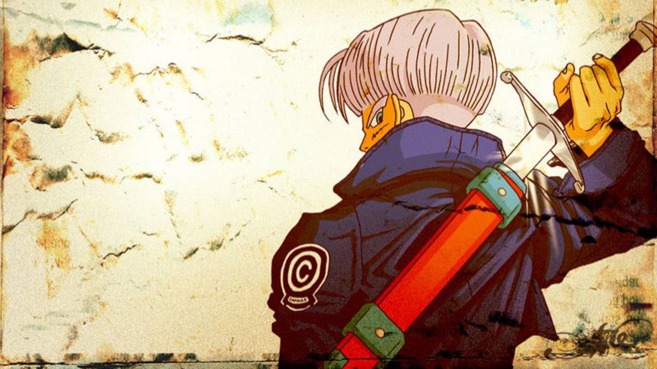 1280x720 DBZ Trunks Wallpaper