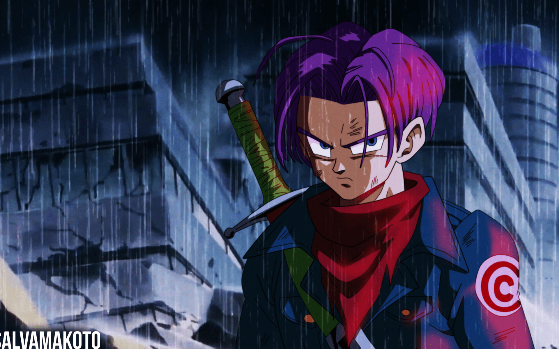 1920x1200 Future Trunks Dragon Ball Super Wallpaper