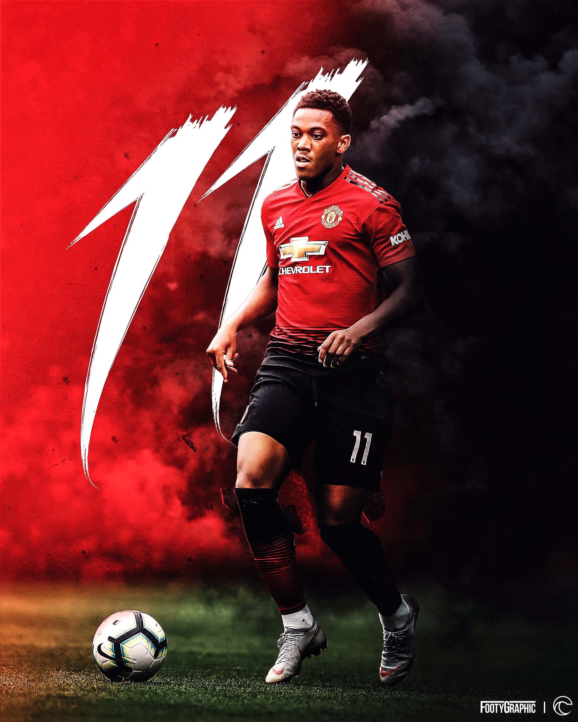 Anthony Martial, epl, football, man utd, manchester united, martial, red  devils, HD phone wallpaper | Peakpx