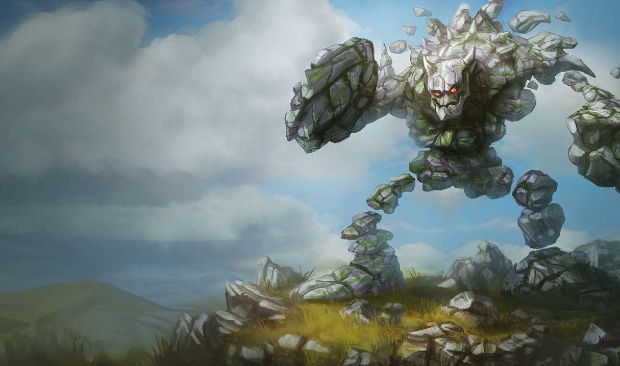 1215x717 League of Legends Malphite Wallpaper