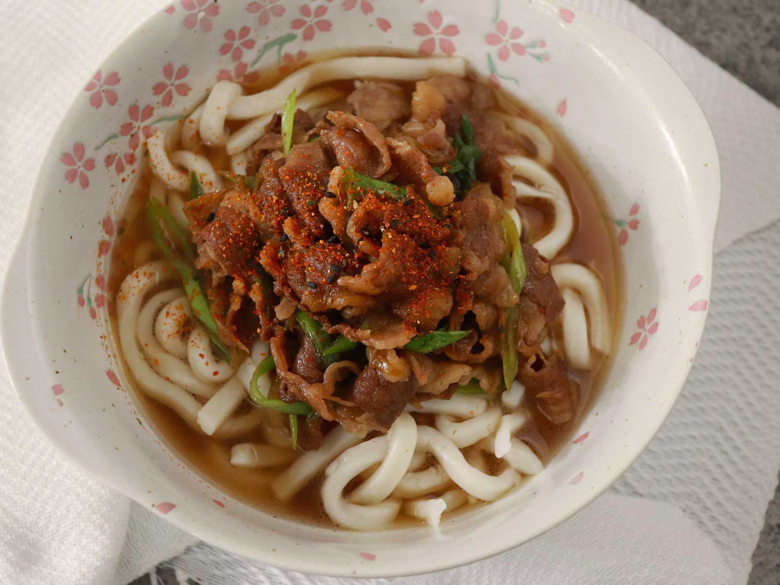 1600x1200 Beef udon soup