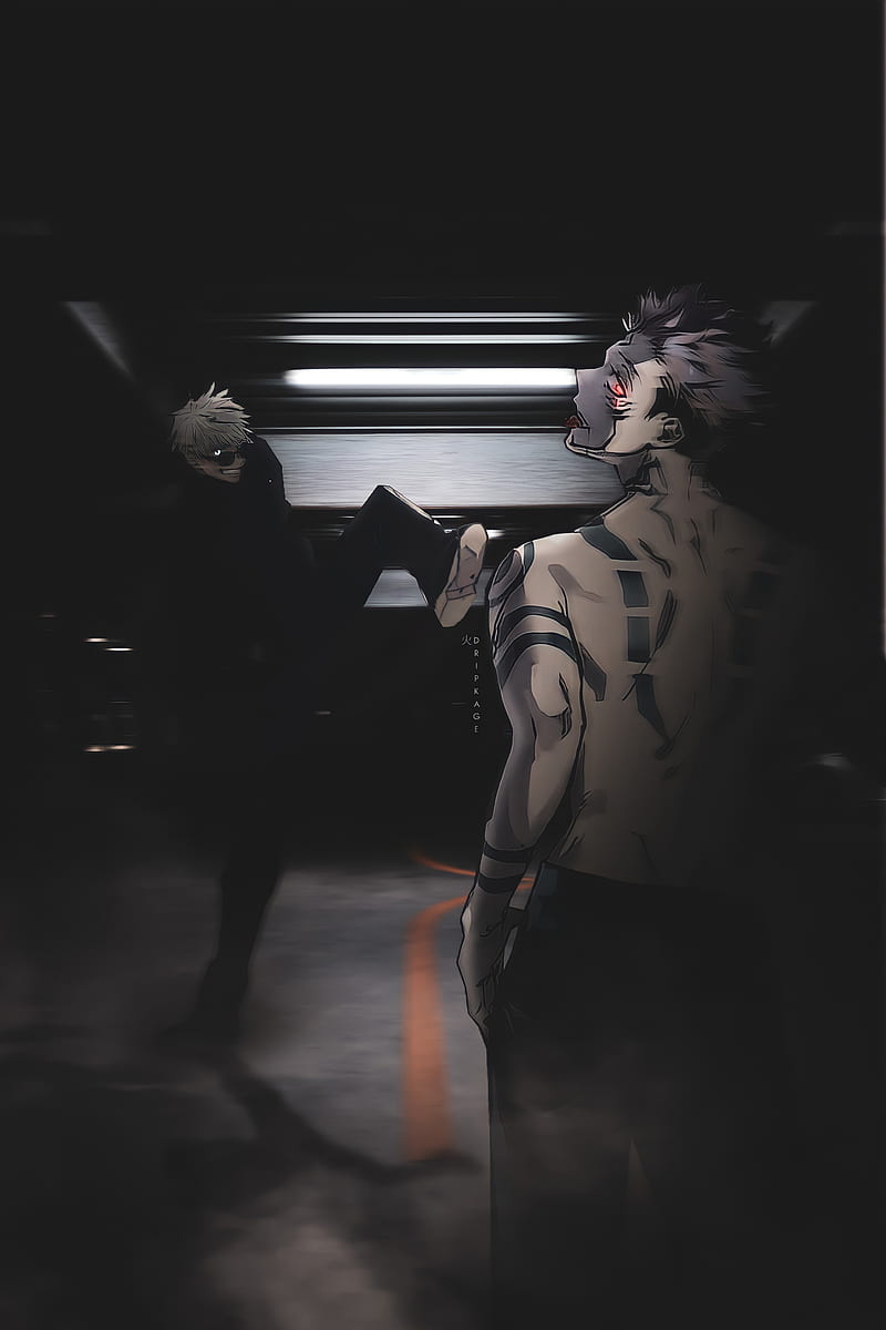 800x1200 Gojo Satoru vs Sukuna, HD phone wallpaper