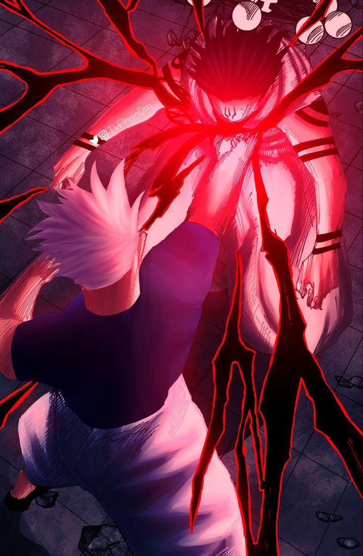 736x1129 TvPhantom on X: Gojos Black Flash #JujutsuKaisen #呪術廻戦 / X