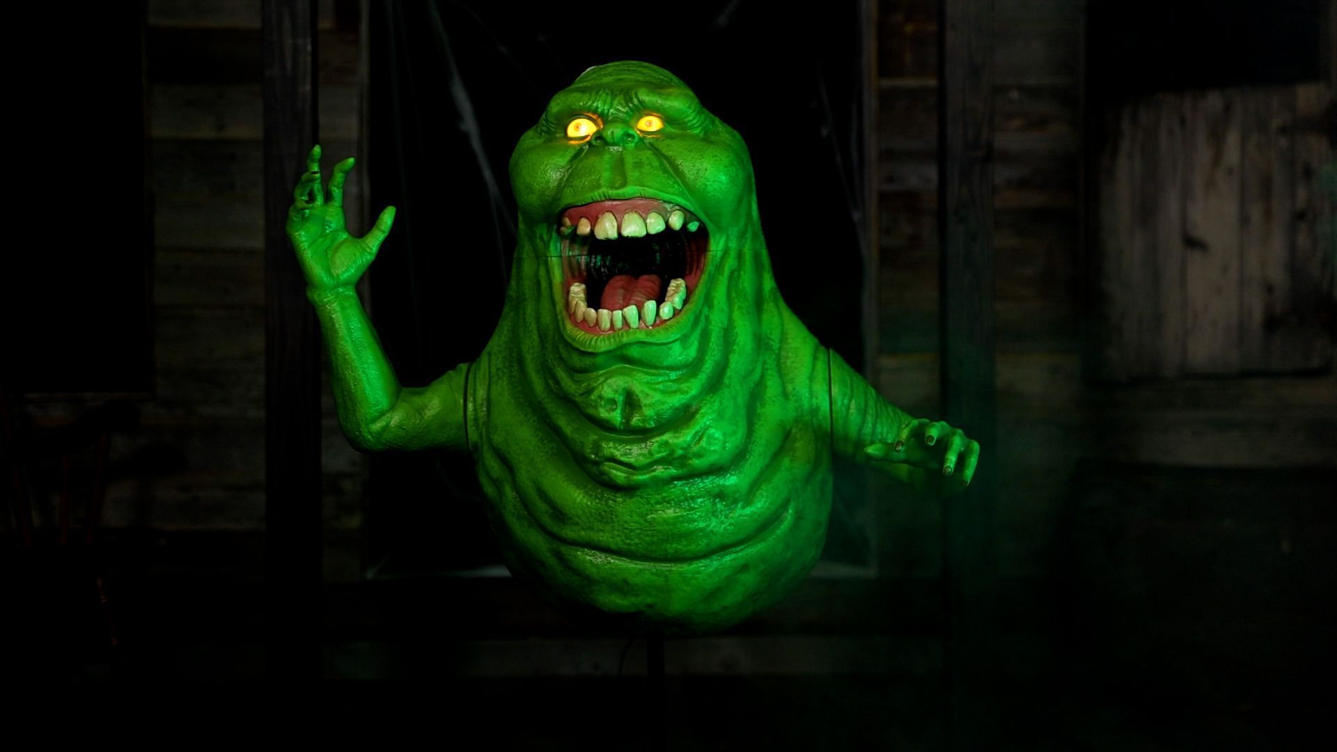 1920x1080 Ghostbusters Slimer Animatronic