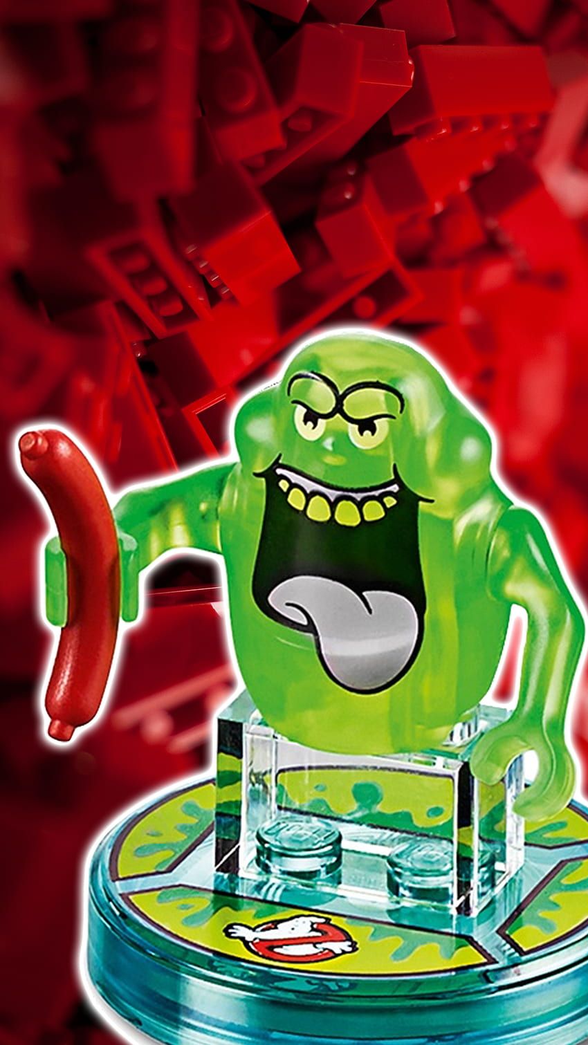 850x1511 Slimer. Slimer, Ghostbusters Slimer and John Egbert Slimer, LEGO Dimensions HD phone wallpaper