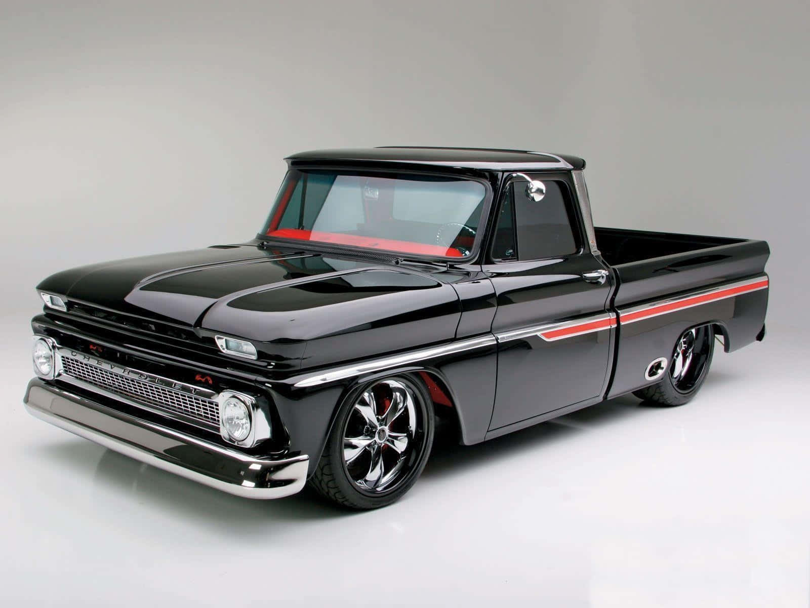1600x1200 Download Chevy C10 Farm Truck Wallpaper