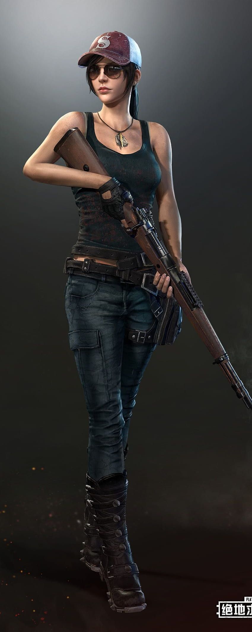 850x2125 PUBG, PUBG Sara HD phone wallpaper
