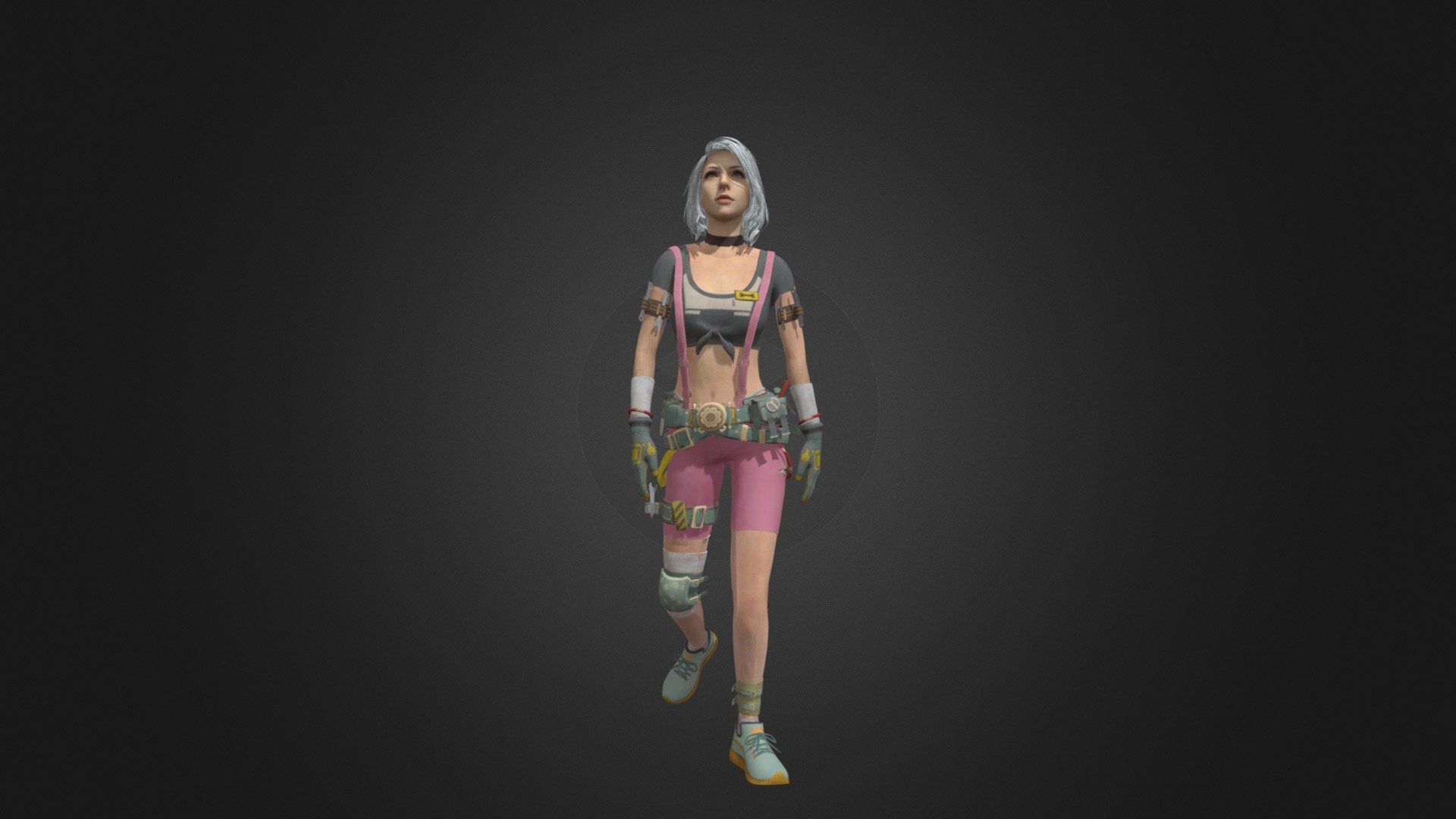 1920x1080 PUBG Sara Shoved Reaction Free 3D model by 4911 SACHIN GAMING [b715646]
