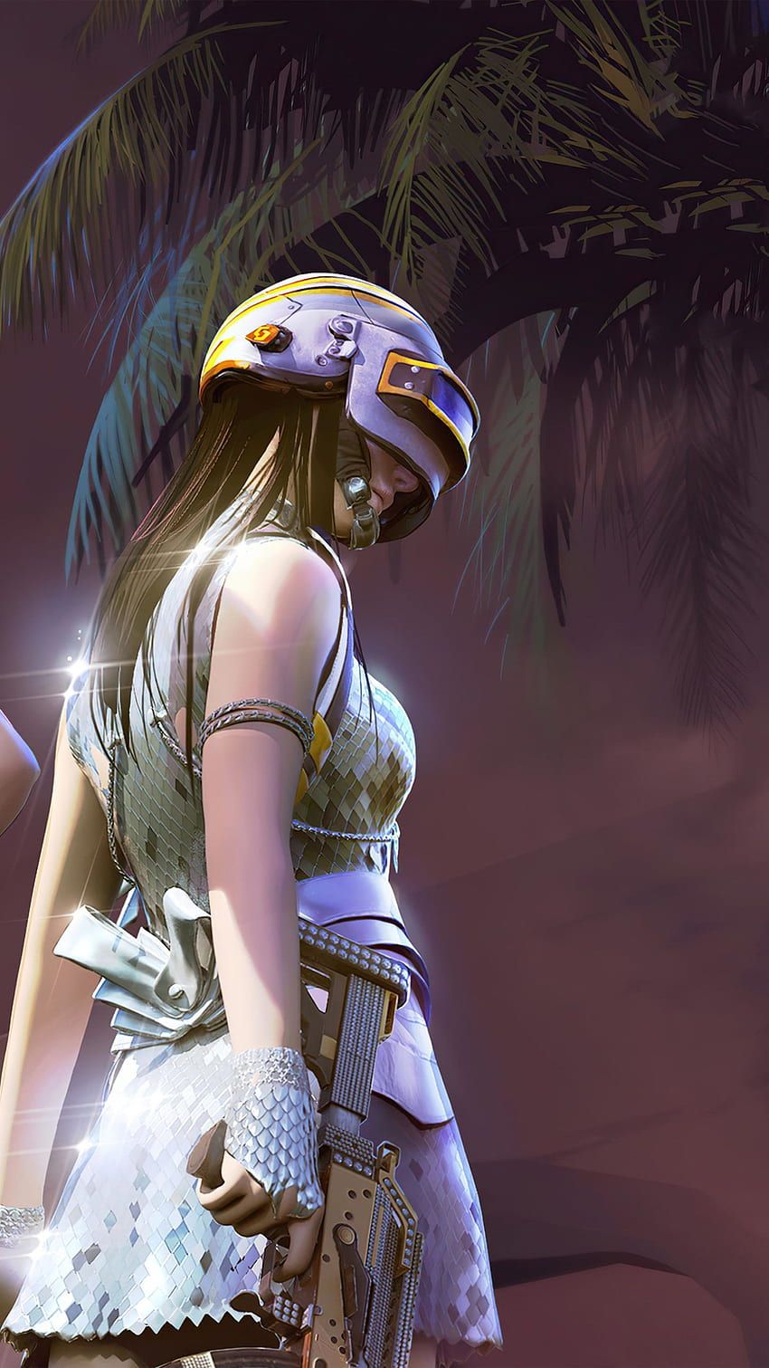 850x1511 Sara PUBG Season 14 Ultra Mobile, pubg outfit HD phone wallpaper
