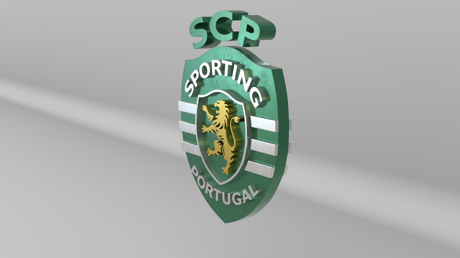 1920x1080 Sporting Clube de Portugal Team Logo