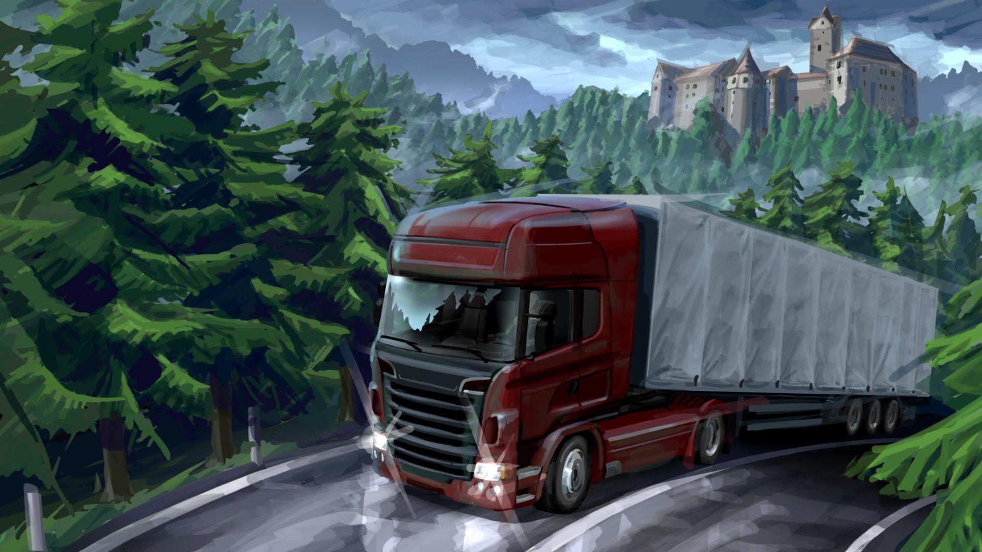 Ets2 Wallpapers Top Free Ets2 Backgrounds Wallpaperaccess