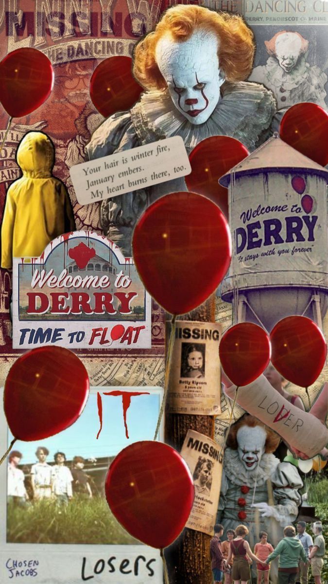 675x1200 welcome to derry, stephen king IT. Papel de parede fofo, Fundos de tela iphone, Ideias de papel de parede