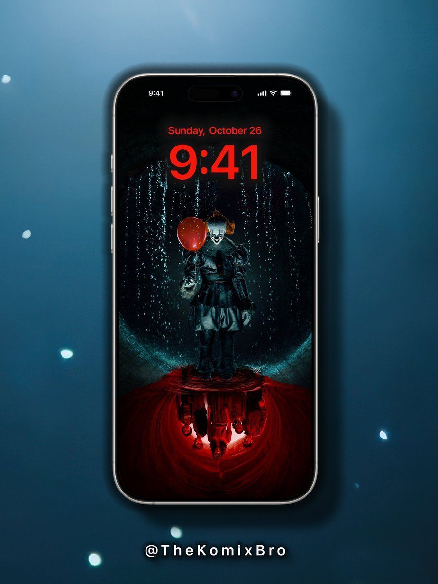 900x1200 IT: Welcome to Derry 4K MOBILE WALLPAPER for iPhone & Samsung LockScreens with Pennywise / Bill Skarsgård!