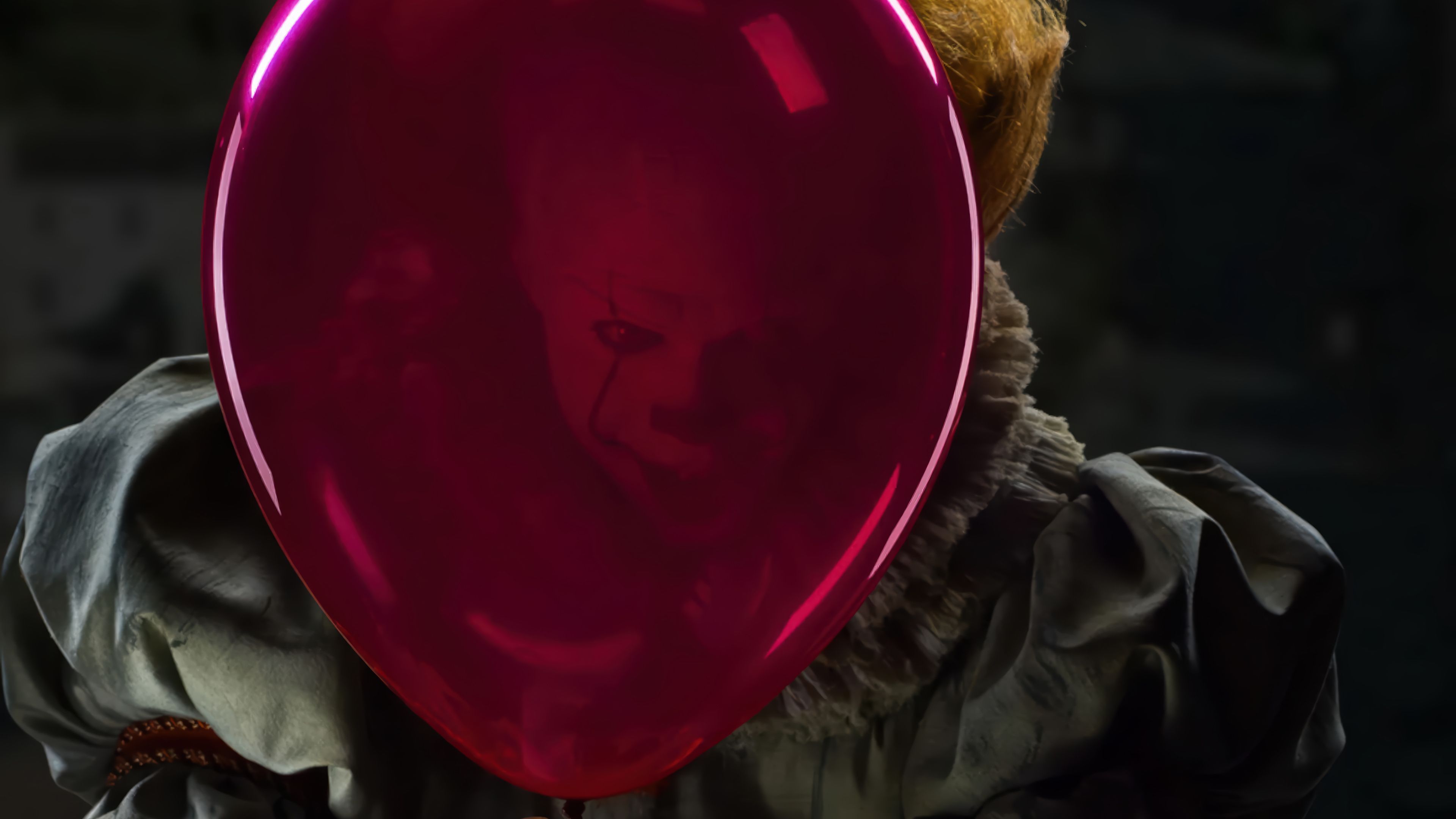 3840x2160 Pennywise Balloon IT: Welcome To Derry Wallpaper 4K HD PC