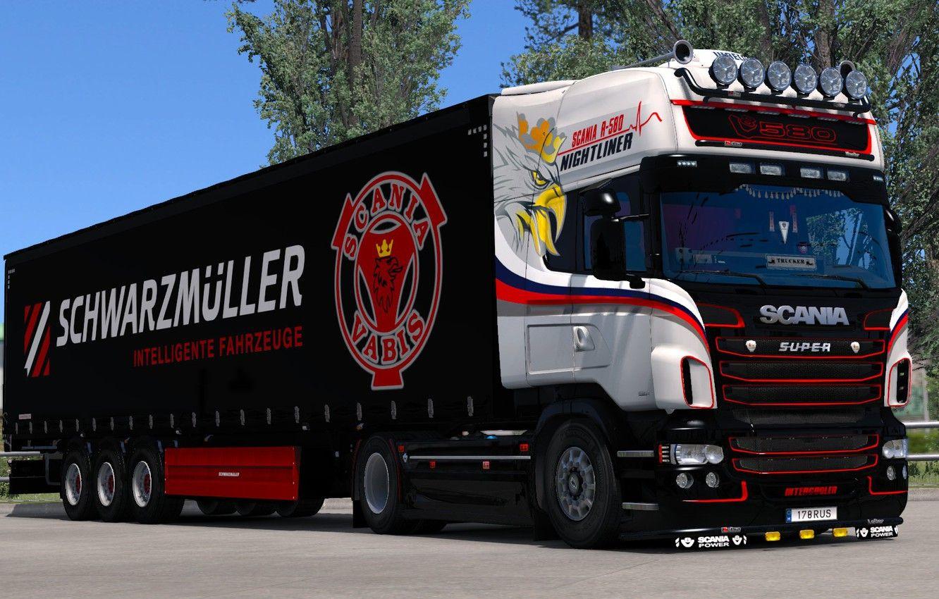 1332x850 Photo Wallpaper The Game, Truck, Euro Truck Simulator