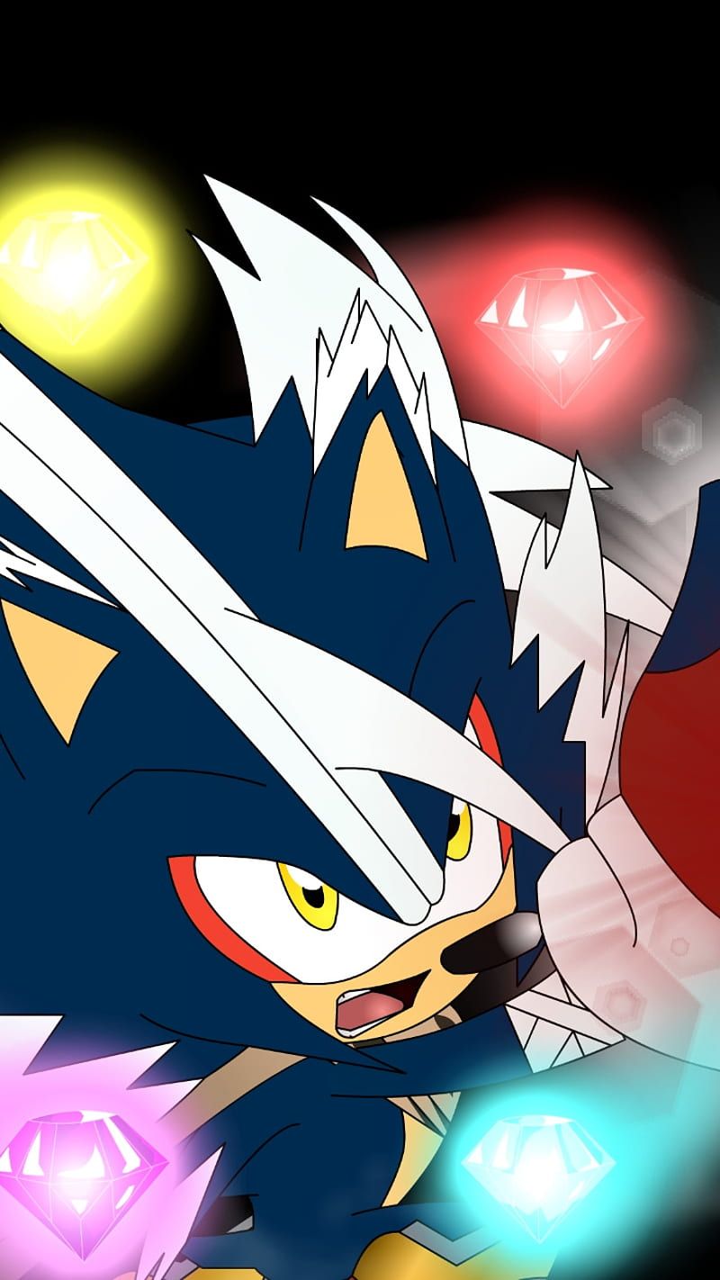 800x1422 Sonic, super, universe, blue, hetgehog, chaos, emerald, speed, fase, four, HD phone wallpaper