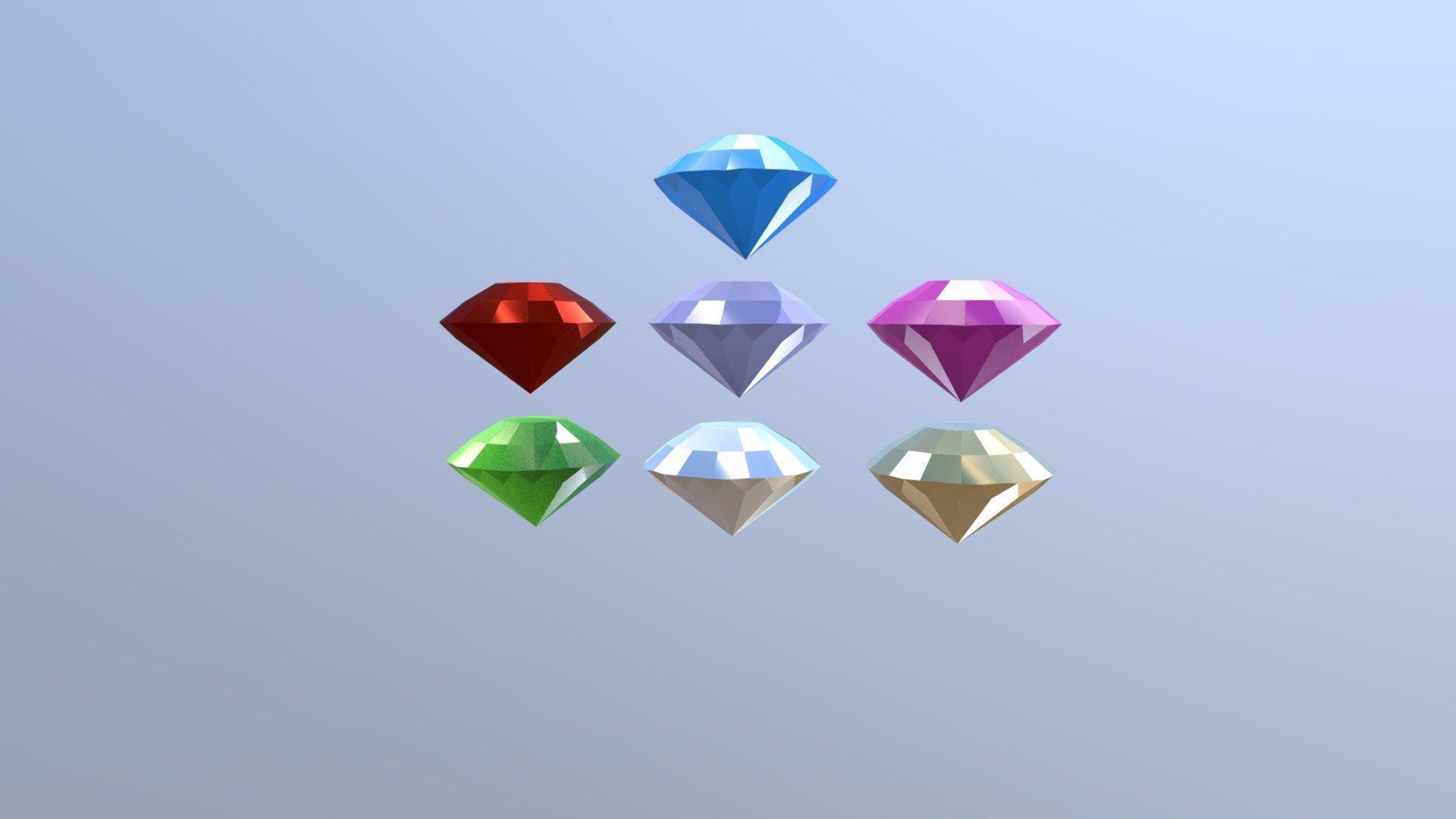 1920x1080 Sonic Prop Project : Chaos Emeralds Master Emeralds