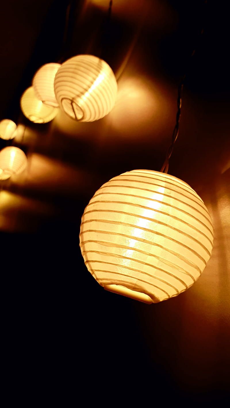 800x1422 HD cozy lights dark wallpaper