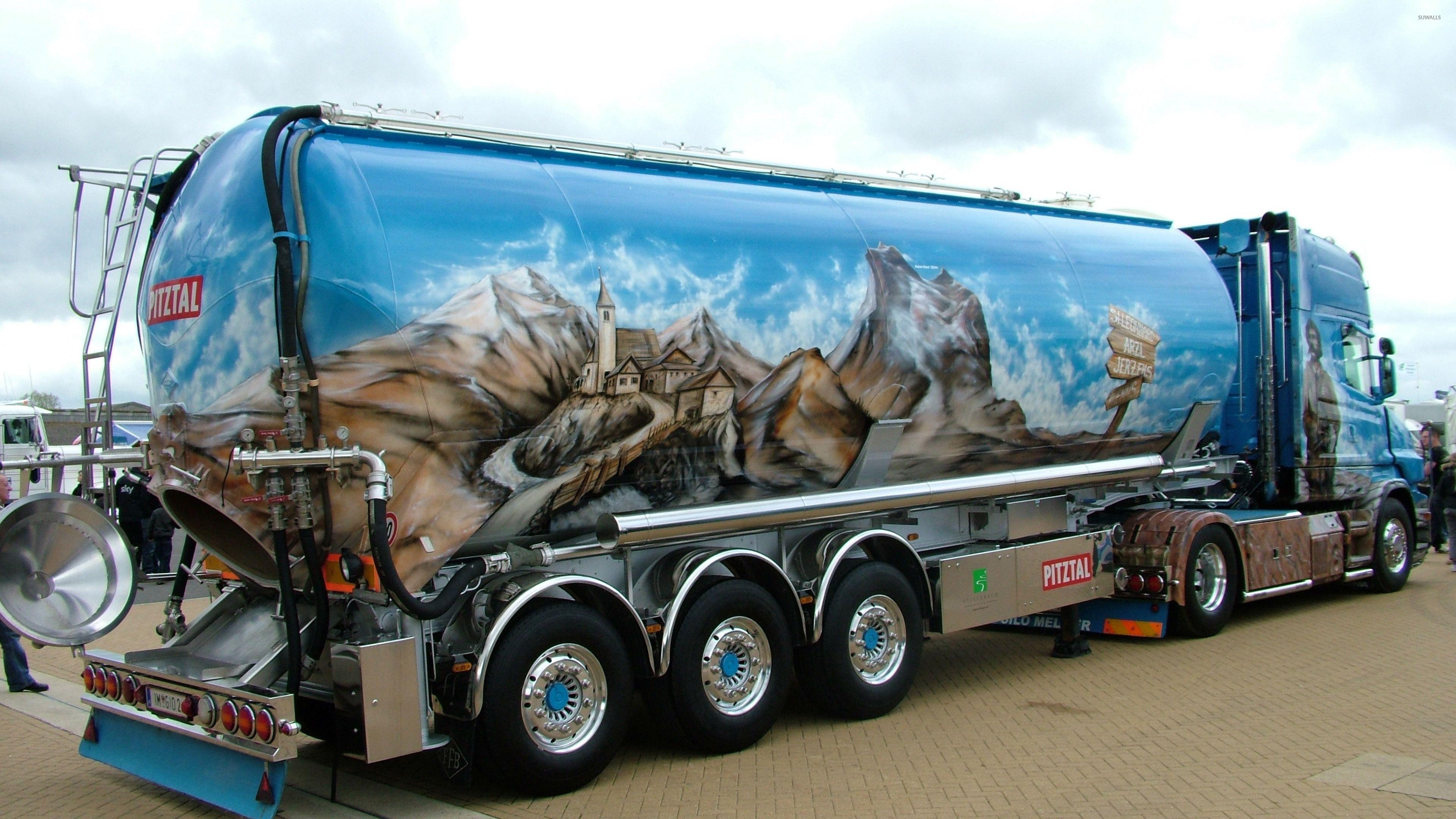 3840x2160 Volvo truck wallpaper wallpaper