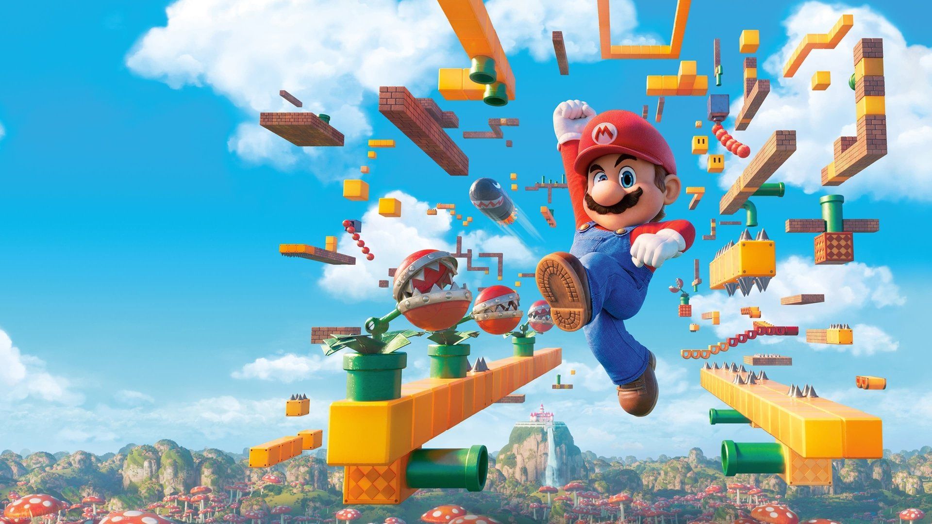 1920x1080 Super Mario Bros. 2023K Ultra HD Movie Wallpaper Adventure
