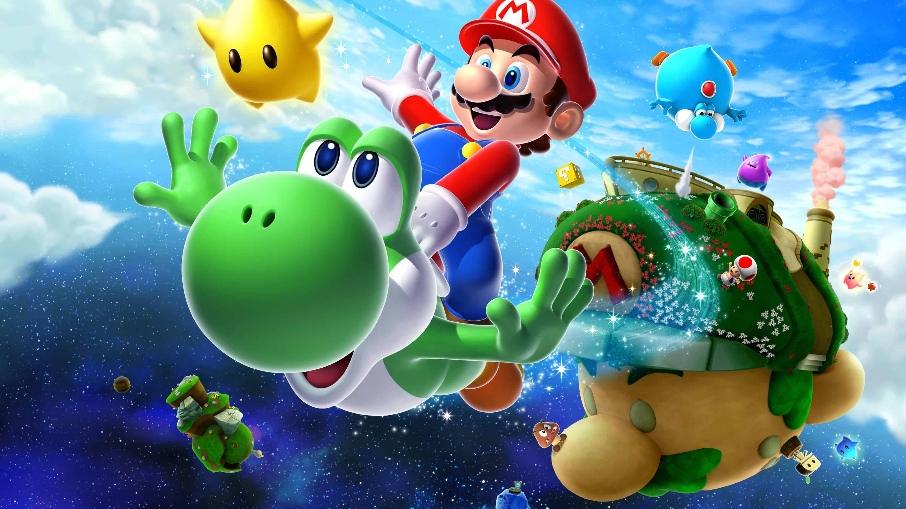 3840x2160 Mario Bros. Wallpaper