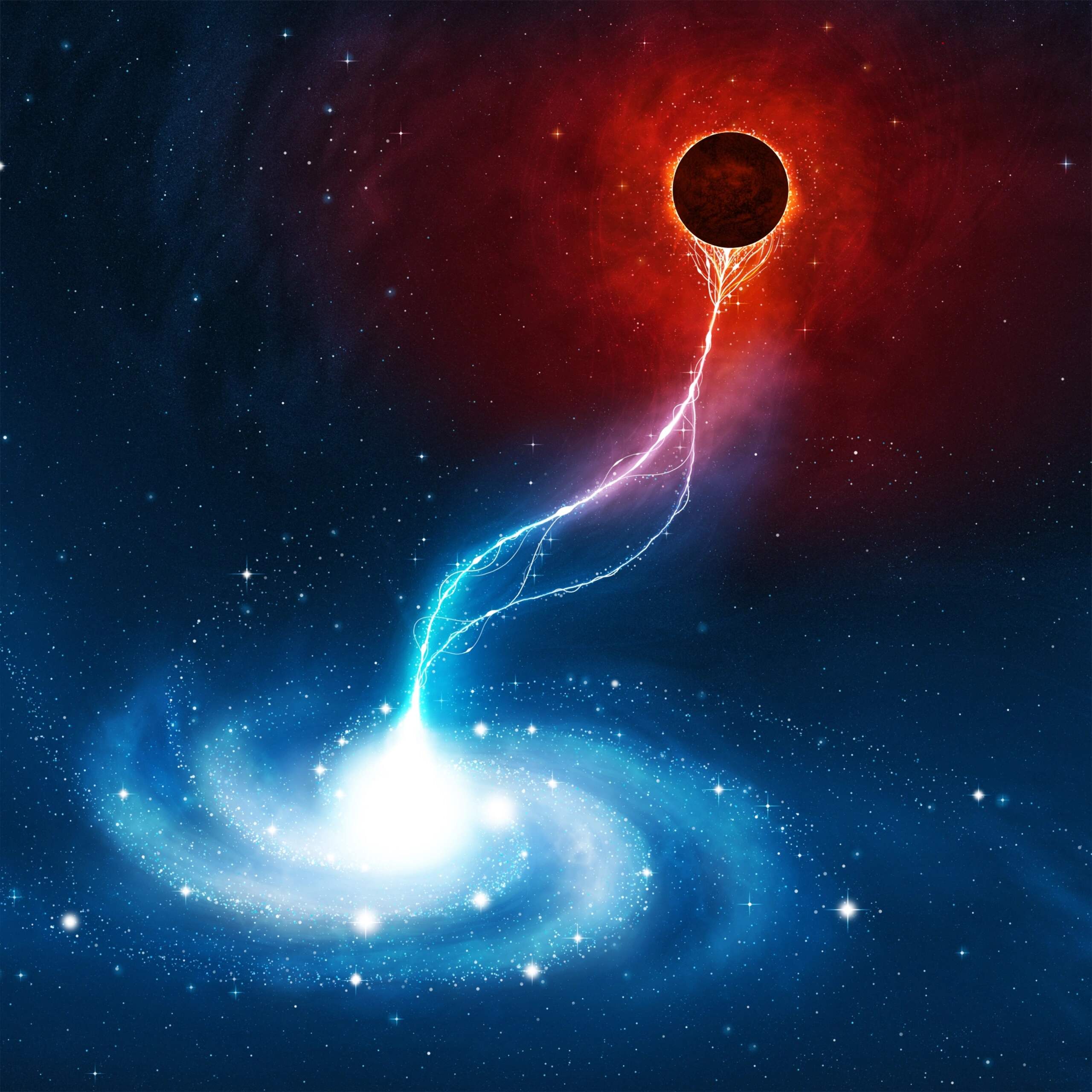 2560x2560 The Black Hole · Vlad.studio