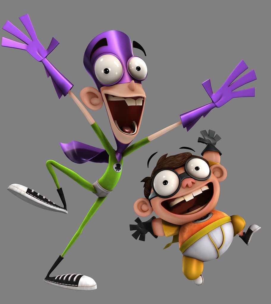 912x1024 Redraw of my favorite Fanboy and Chum Chum Stockart pose